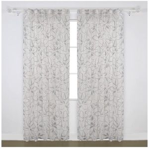 8 Deconovo Back Tab Cotton Voile Sheer Curtains
